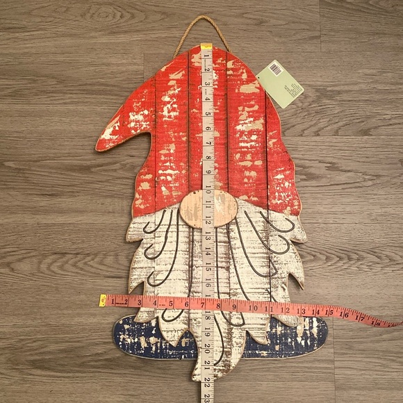 PATRIOTIC GNOME Indoor-Outdoor Door Hanging Art - Picture 6 of 6